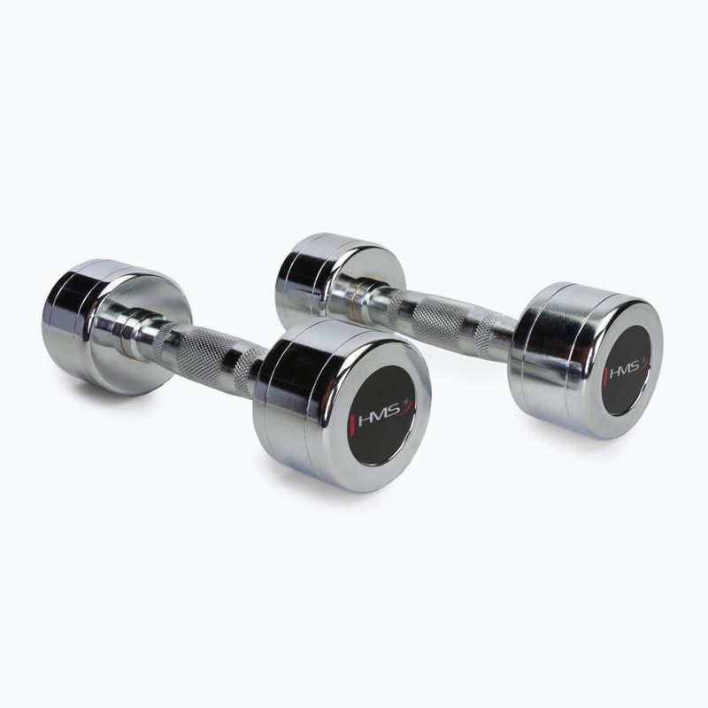 HMS CHD03 súlyzók 2 db. 3 kg ezüst 17-66-182