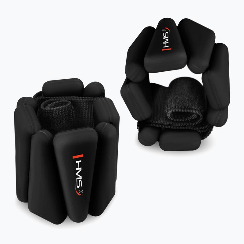Boka- és csuklósúlyok HMS SNK01 0,5 kg 2 db fekete színű 2