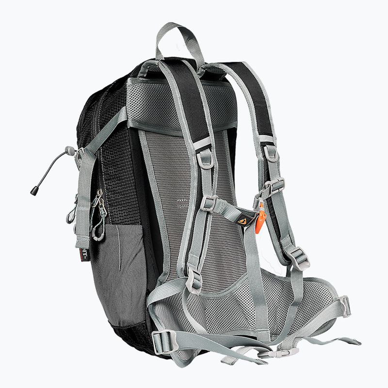 Hátizsák BERGSON Arendal 25 l black/grey 4