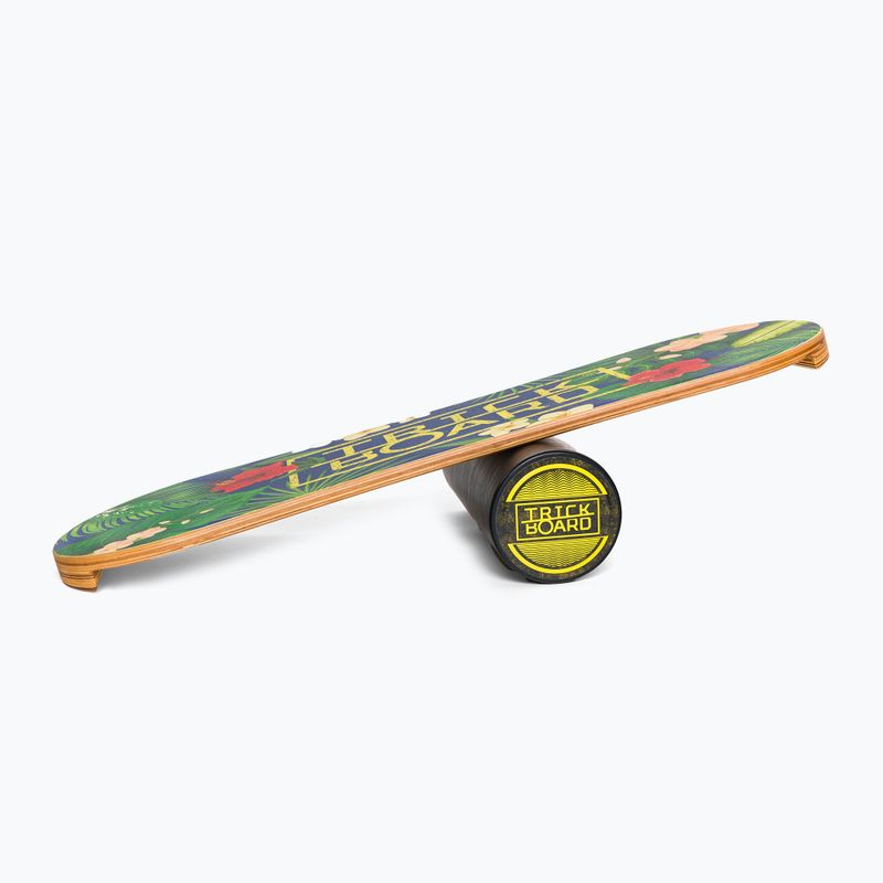 Trickboard Classic trópusi színes egyensúlyozó tábla görgővel TB-17131 2