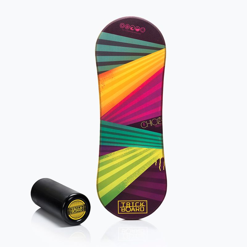 Trickboard Classic Chica színes egyensúlyozó tábla görgővel TB-17193 6