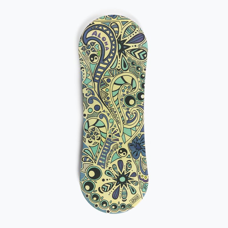 Trickboard Classic Aloha színes egyensúlyozó tábla görgővel TB-17209 3