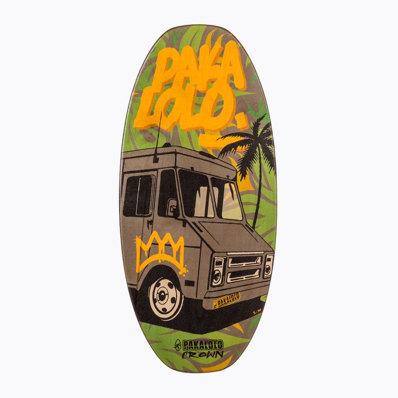 PAKALOLO Crown Green S/M szürkészöld skimboard PK-17384 2