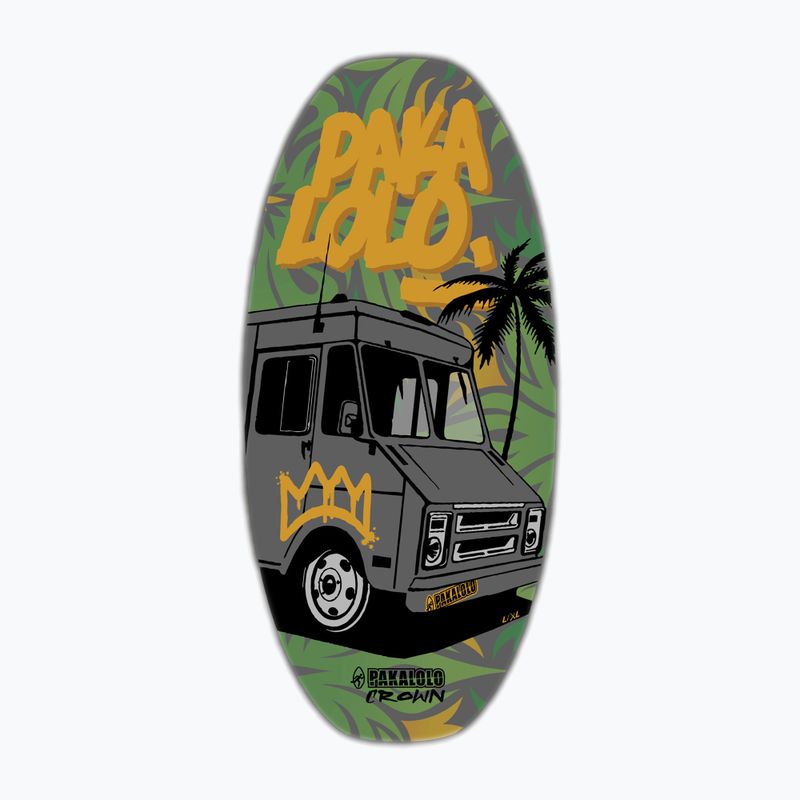 PAKALOLO Crown Green S/M szürkészöld skimboard PK-17384 5