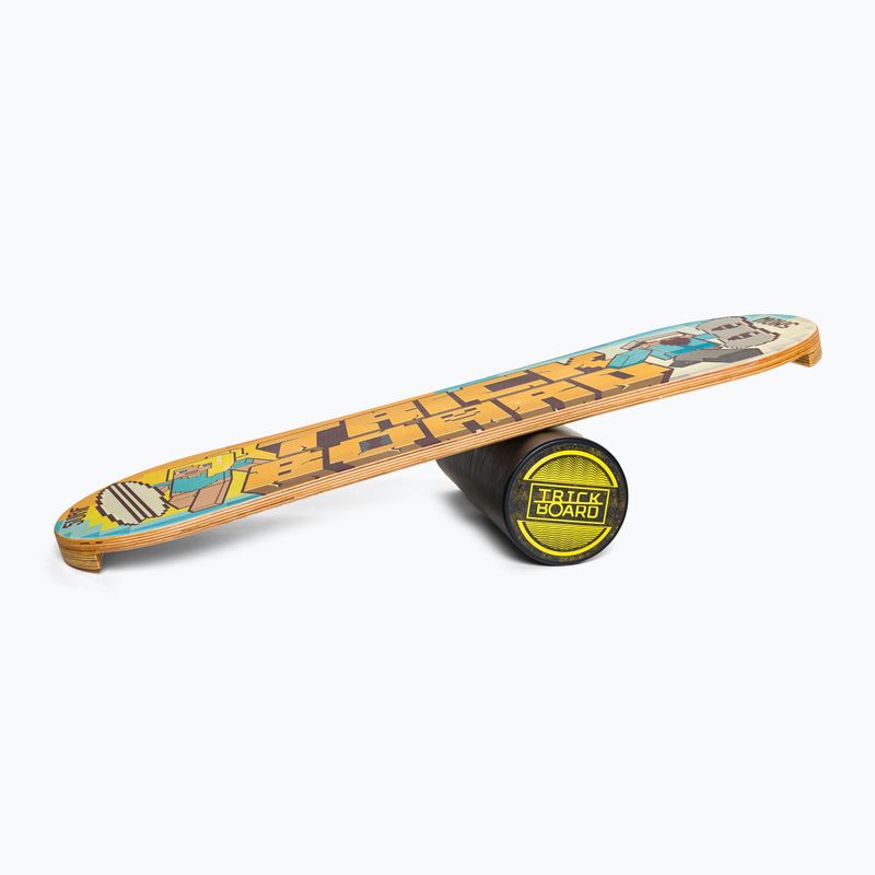 Trickboard Classic Pixel színes egyensúlyozó tábla görgővel TB-17704 2