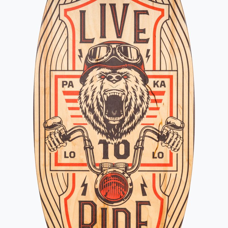 Skimboard PAKALOLO Ride L/XL fekete és bézs PK-17827 4