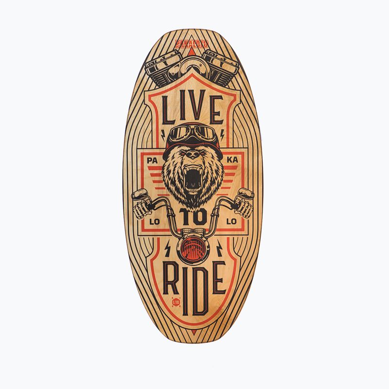 Skimboard PAKALOLO Ride L/XL fekete és bézs PK-17827 5