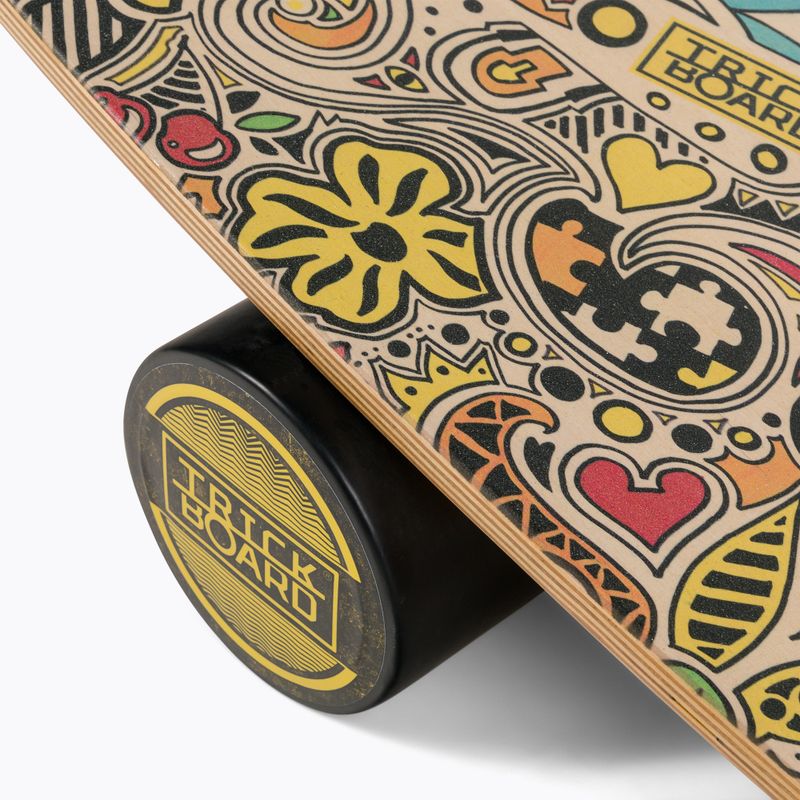 Trickboard Wake & Kite Miyo Pro színes egyensúlyozó deszka görgővel TB-17889 4