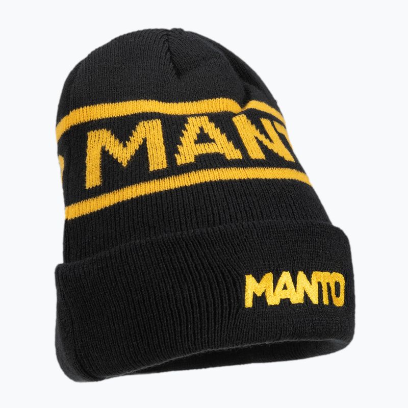 Férfi téli sapka MANTO Prime 21 fekete MNC468_BLK_9UN