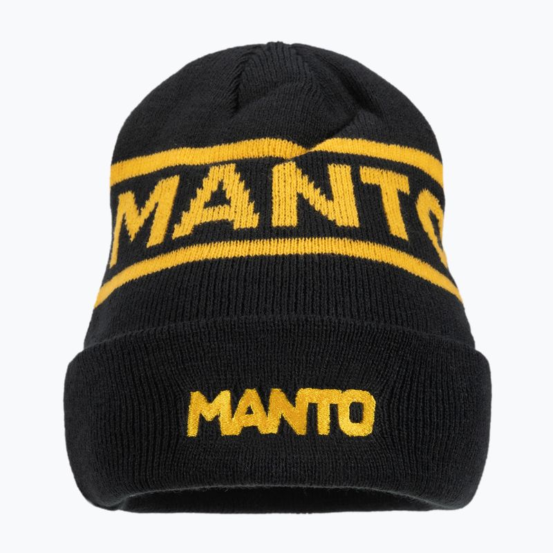 Férfi téli sapka MANTO Prime 21 fekete MNC468_BLK_9UN 2