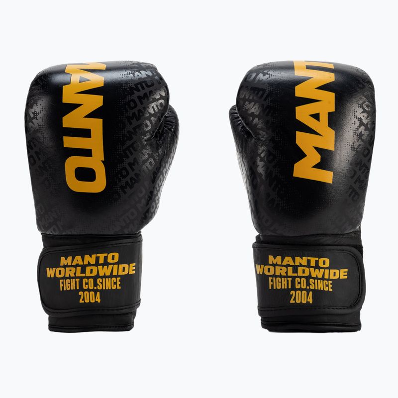 MANTO Prime 2.0 Pro bokszkesztyűk fekete MNA874_BLK