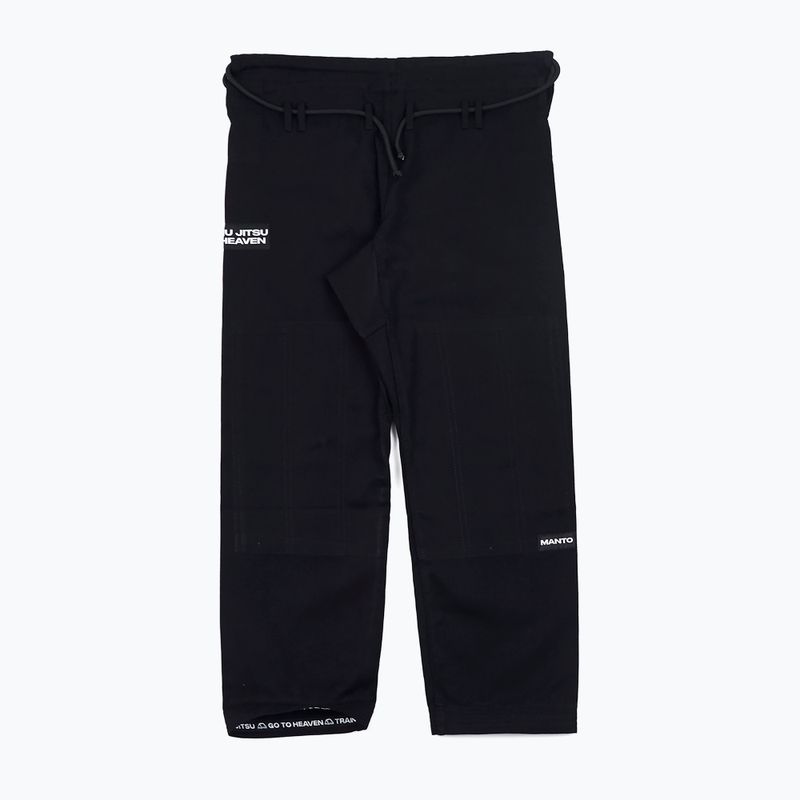 GI a férfi brazil jiu-jitsu MANTO Heaven fekete MNG976_BLK 5