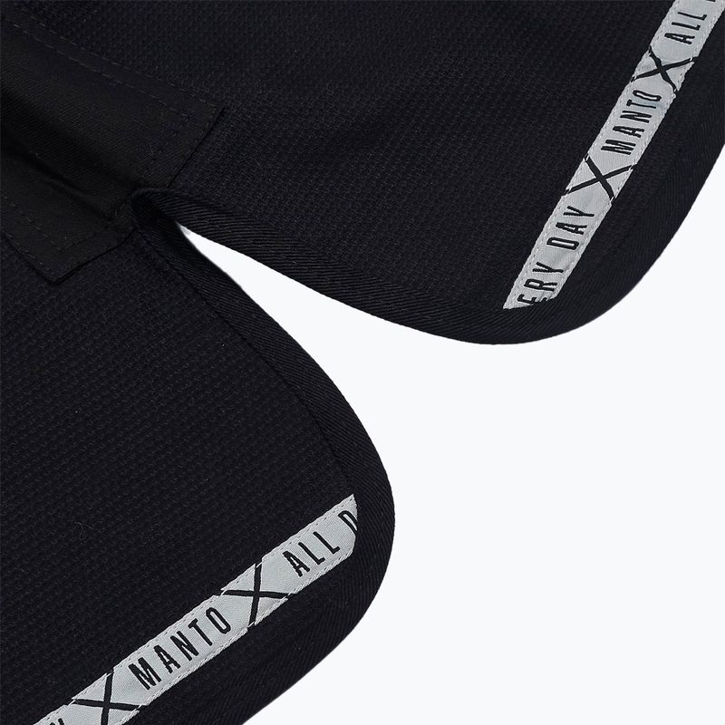 Brazilian Jiu-Jitsu GI férfi MANTO X4 fekete MNG978_BLK_A1 5