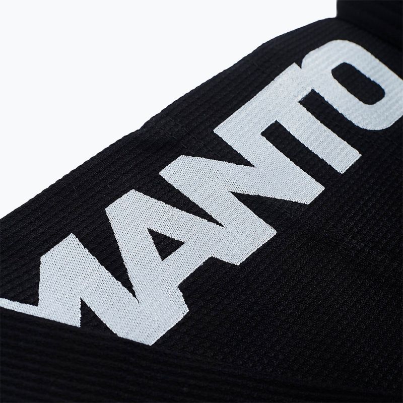 Brazilian Jiu-Jitsu GI férfi MANTO X4 fekete MNG978_BLK_A1 7
