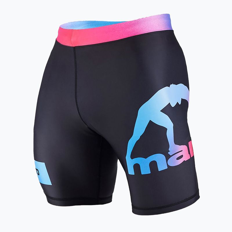 Férfi lycra rövidnadrág MANTO Miami fekete MNS532_BLK_2S