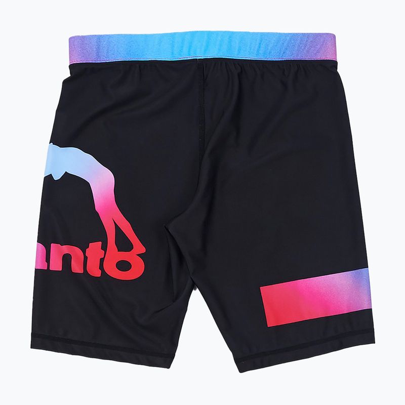 Férfi lycra rövidnadrág MANTO Miami fekete MNS532_BLK_2S 3