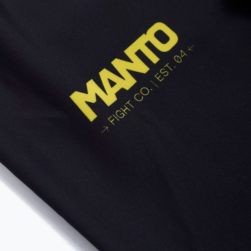 MANTO Alpha fekete férfi edző leggings 5
