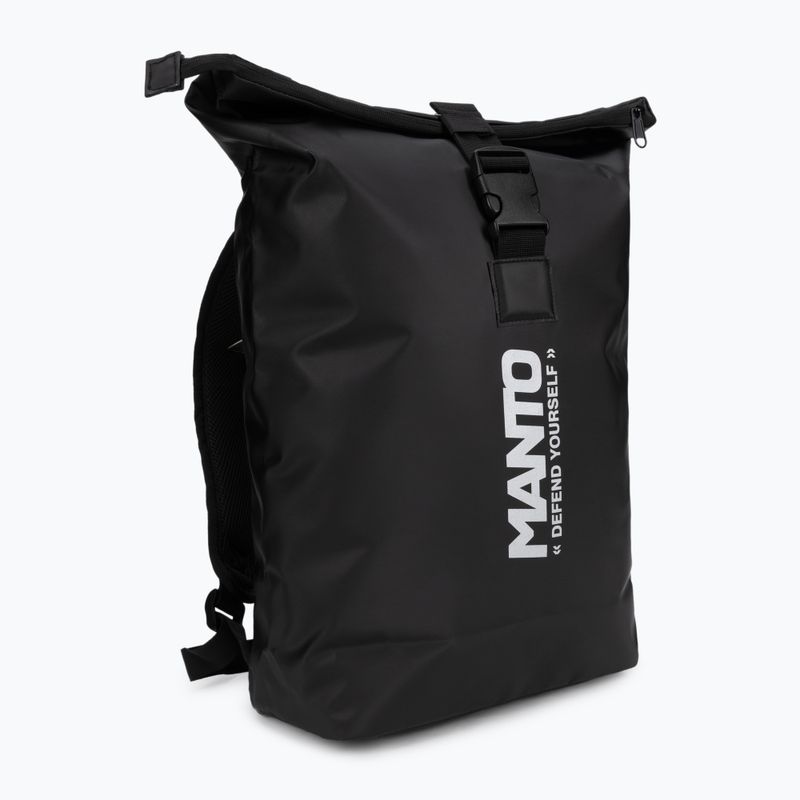 MANTO Roll Top Tokyo edző hátizsák fekete MNB001_BLK_UNI