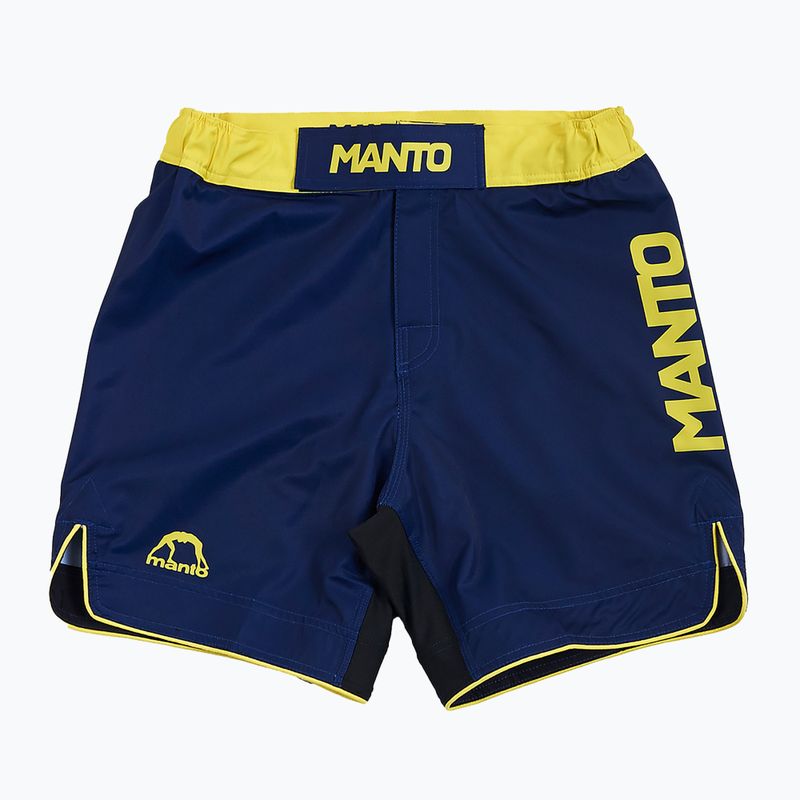Férfi edzőnadrág MANTO Stripe 2.0 tengerészkék MNS002_NAV_2S