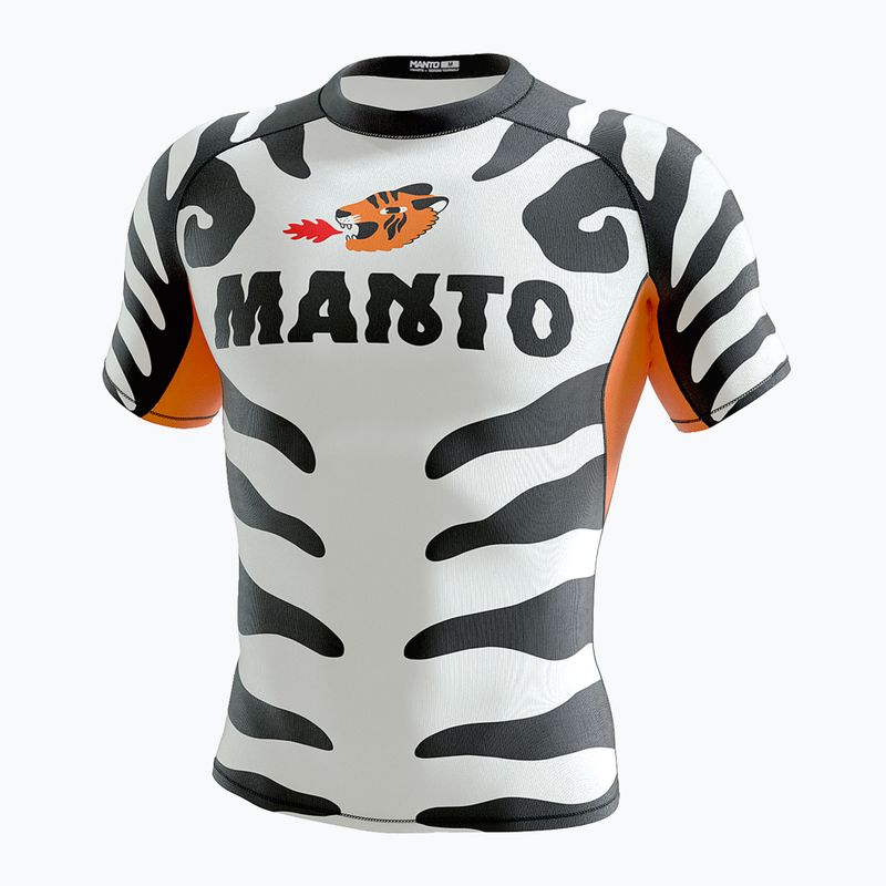 Férfi mellény MANTO Tigre fehér MNR849_WHT_2S