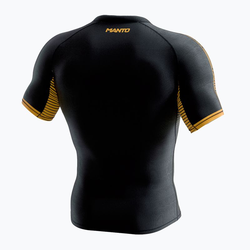 MANTO Stripe 2.0 férfi mellény fekete MNR851_BLK_2S 2