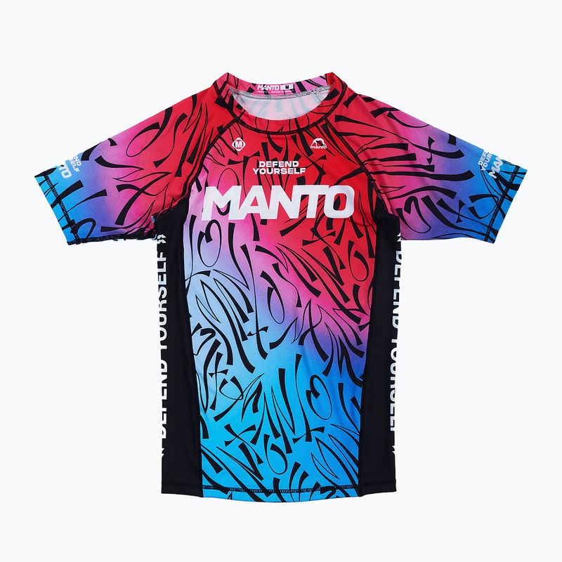 MANTO férfi Rashguard Multi Gradient piros MNR854_BLK_2S 3
