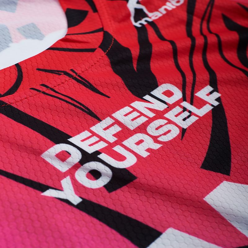 MANTO férfi Rashguard Multi Gradient piros MNR854_BLK_2S 7