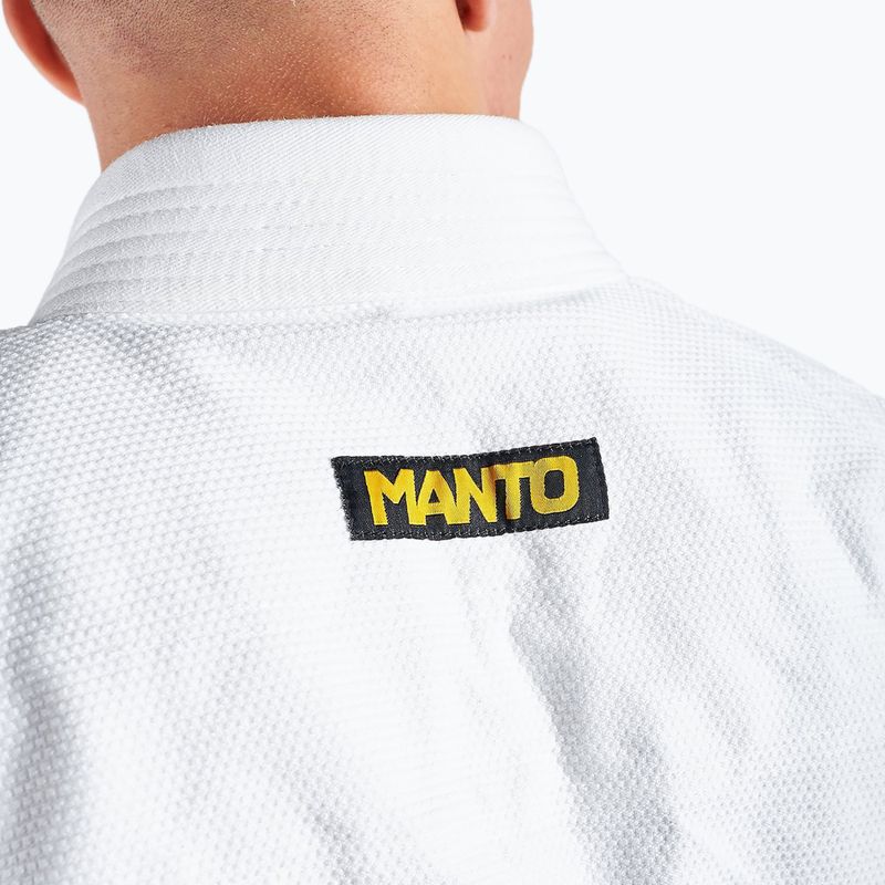 GI brazil jiu-jitsu MANTO Base 2.0 fehér 4