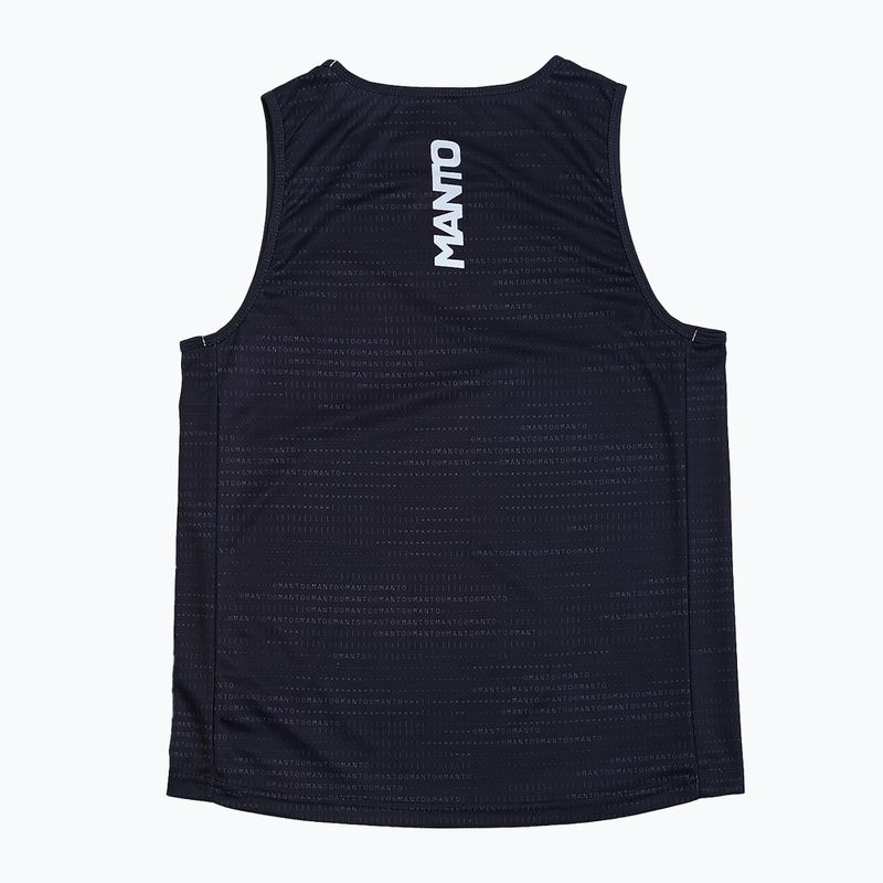 Férfi tank top Manto Overload fekete MNT036 2