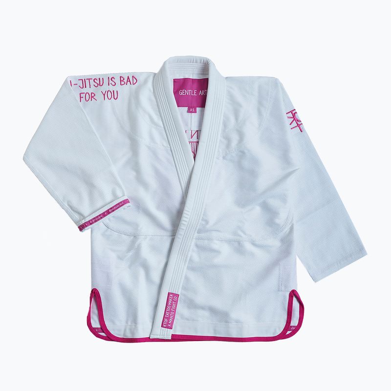 GI brazil jiu-jitsu férfi MANTO Balaclava fehér MNG982_WHT/PIN