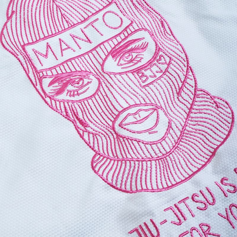 GI brazil jiu-jitsu férfi MANTO Balaclava fehér MNG982_WHT/PIN 6