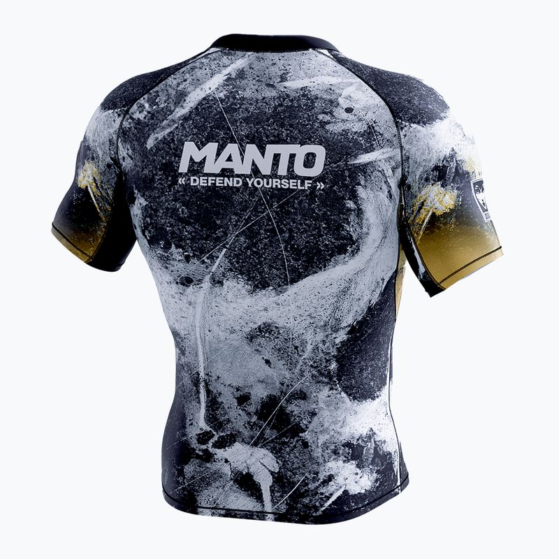 MANTO férfi Rashguard Disobey tengerészkék MNR878_BLK 2