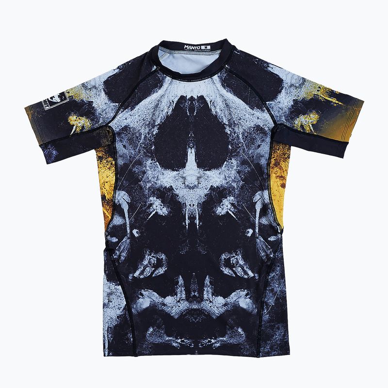 MANTO férfi Rashguard Disobey tengerészkék MNR878_BLK 3
