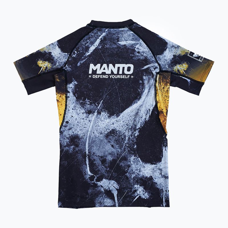MANTO férfi Rashguard Disobey tengerészkék MNR878_BLK 4