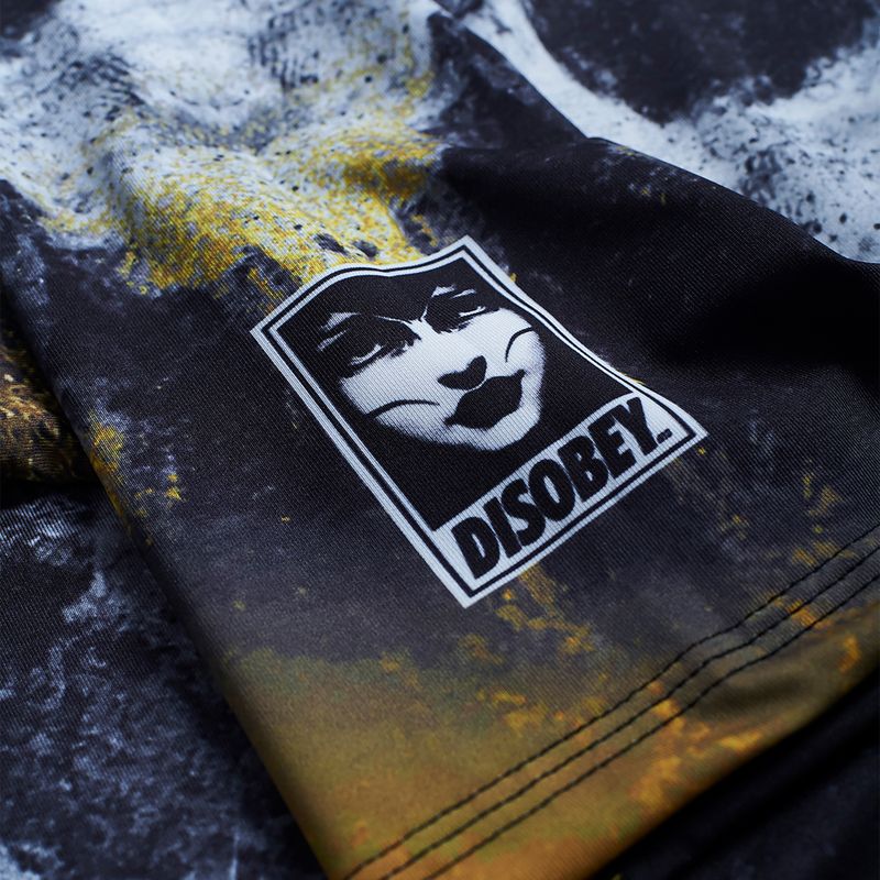 MANTO férfi Rashguard Disobey tengerészkék MNR878_BLK 6