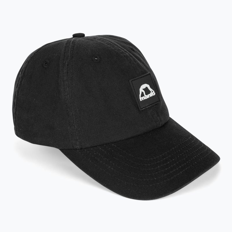 MANTO Label 23 Dad Cap fekete