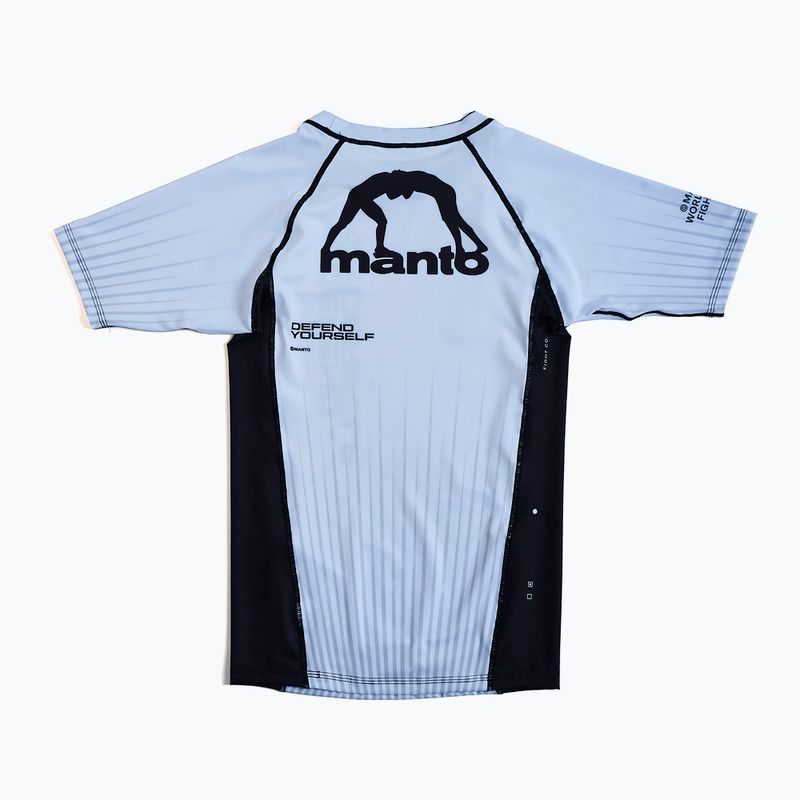 Férfi Rashguard MANTO Ranked white 2