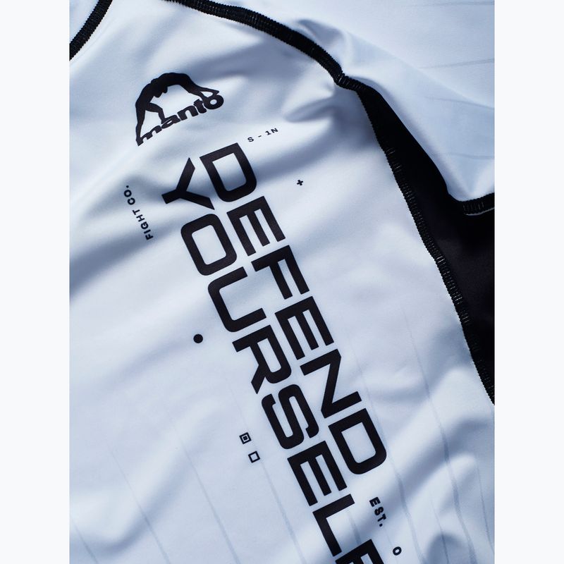 Férfi Rashguard MANTO Ranked white 3