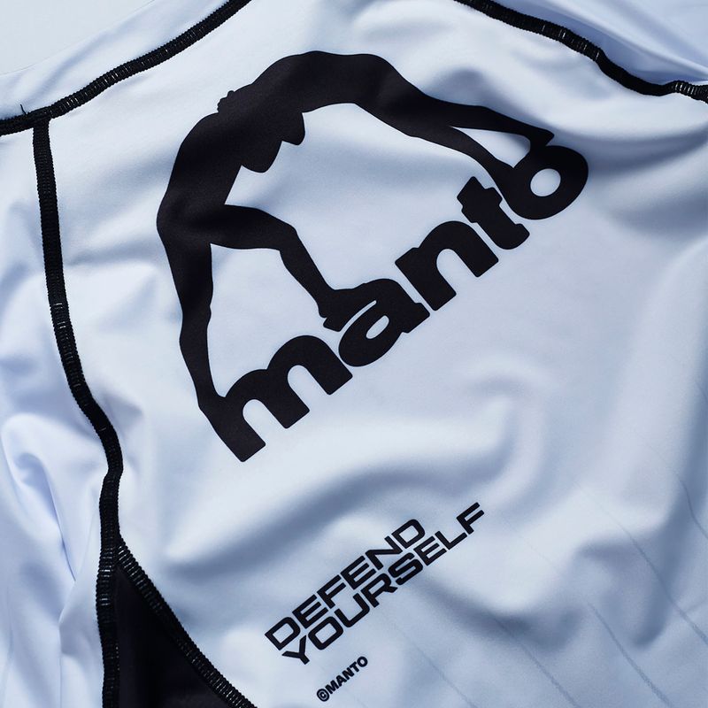 Férfi Rashguard MANTO Ranked white 4