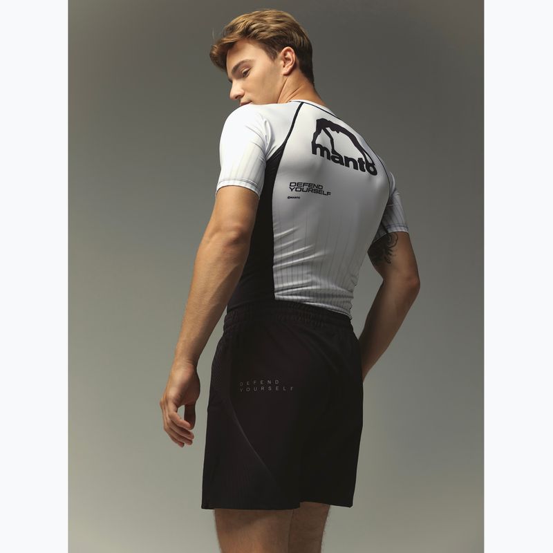 Férfi Rashguard MANTO Ranked white 8