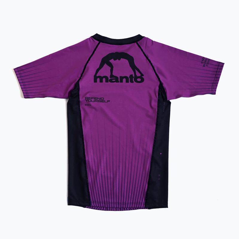 Férfi Rashguard MANTO Ranked purple 2