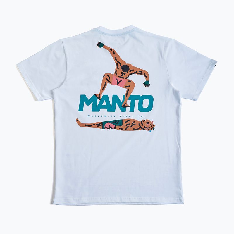 MANTO férfi póló Stomp fehér 2
