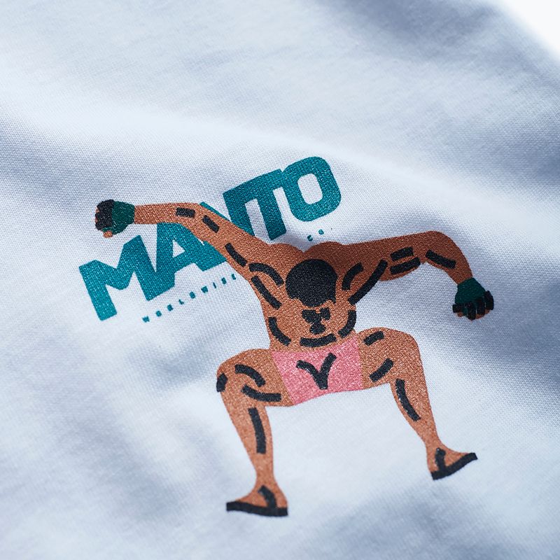MANTO férfi póló Stomp fehér 3