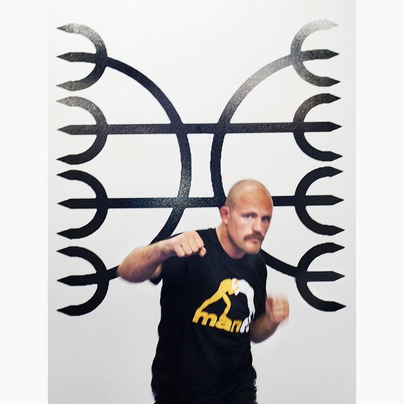 Férfi póló MANTO Logo fekete 5