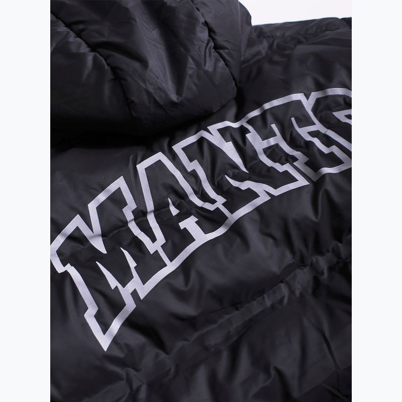MANTO férfi télikabát Varsity fekete 7