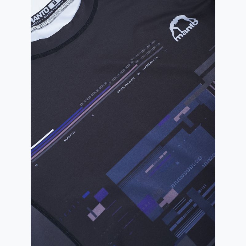 MANTO Rashguard Endure fekete rashguard 3