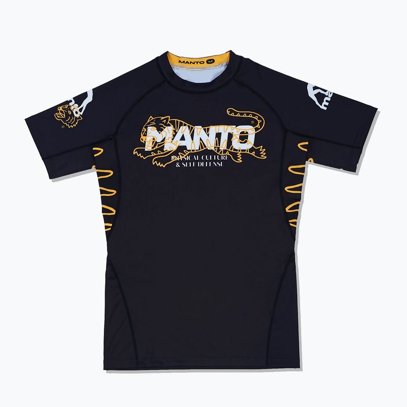 MANTO Rashguard Wildcat fekete rashguard