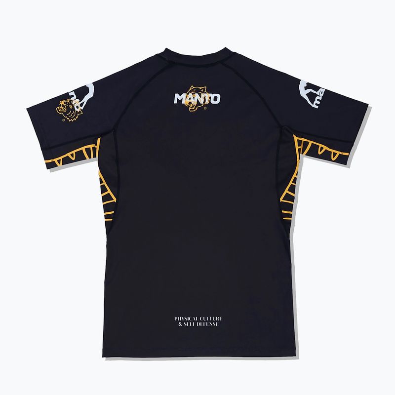 MANTO Rashguard Wildcat fekete rashguard 2