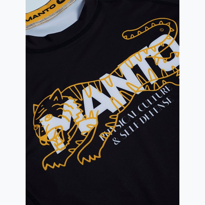 MANTO Rashguard Wildcat fekete rashguard 3