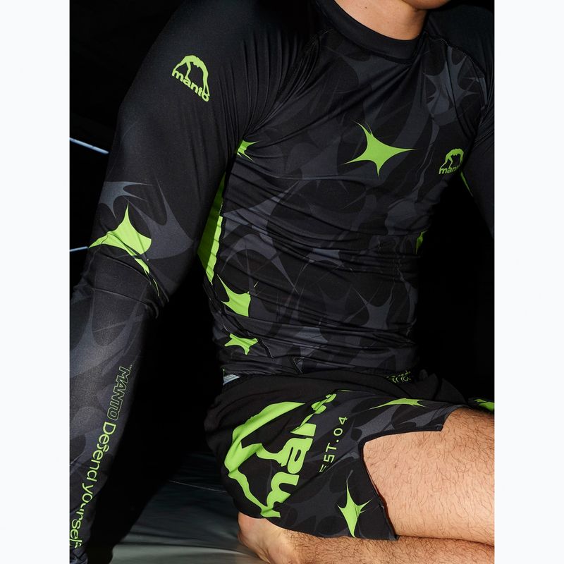 MANTO Long Sleeve Rashguard Terra fekete rashguard 8